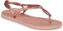 Havaianas Kids Luna sandalen rosé Meisjes Rubber Effen 27 28 - Thumbnail 5