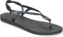 HAVAIANAS Teenslippers Dames Luna Maat: 37 Materiaal: Rubber Kleur: Zwart - Thumbnail 7
