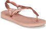 Havaianas Kids Luna sandalen rosé Meisjes Rubber Effen 35 36 - Thumbnail 5