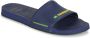 Havaianas Brasil Slide Slippers Unisex donker blauw geel - Thumbnail 2