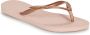 Havaianas Women's Slim Organic Sandalen bruin roze - Thumbnail 1