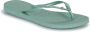 HAVAIANAS Teenslippers Dames Slim Crystal Sw Ii Maat: 37 38 Materiaal: Rubber Kleur: Groen - Thumbnail 5