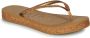 Havaianas Slim Flatform Sparkle Dames Slippers Brons - Thumbnail 3