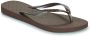 Havaianas Women's Slim Logo Metallic Sandalen bruin - Thumbnail 2