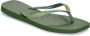 HAVAIANAS Teenslippers Dames Square Glitter Maat: 41 42 Materiaal: Rubber Kleur: Groen - Thumbnail 4