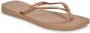 Havaianas Square Logo Metallic teenslippers roségoud - Thumbnail 5