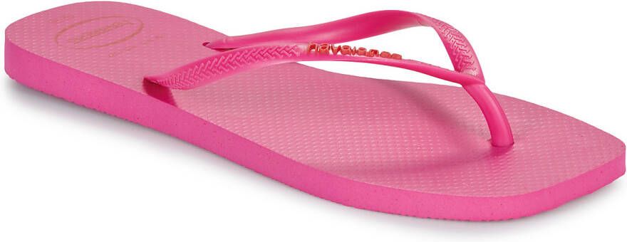 Havaianas Teenslippers SLIM SQUARE LOGO POP UP