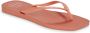 Havaianas Slim Square Flip Flops Dames Pink- Dames Pink - Thumbnail 1