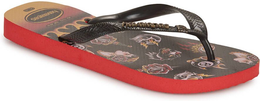 Havaianas TOP TRIBO Ruby red black