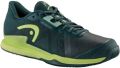 Head Sprint Pro 3.5 Clay Men Tennisschoenen gravel heren Zilverkleurig - Zwart
