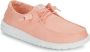HEYDUDE Wendy Canvas Pink Dames Instappers HD40902 - Thumbnail 3