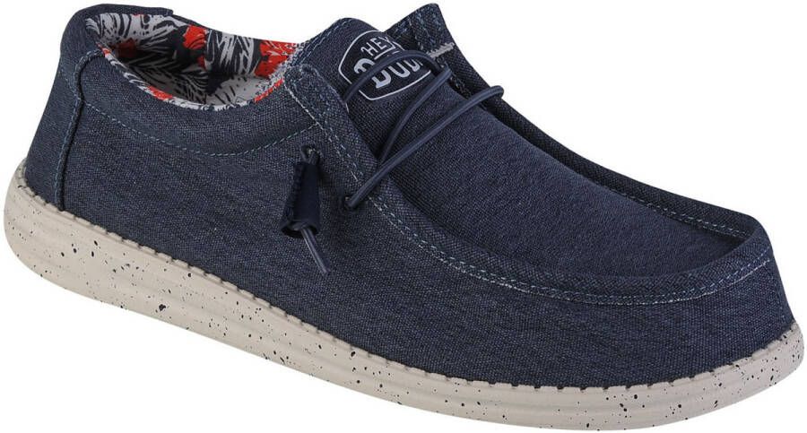 HEY DUDE Lage Sneakers Wally Stretch Canvas
