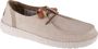 Hey Dude Beige Geweven Veterschoenen Beige Dames - Thumbnail 2