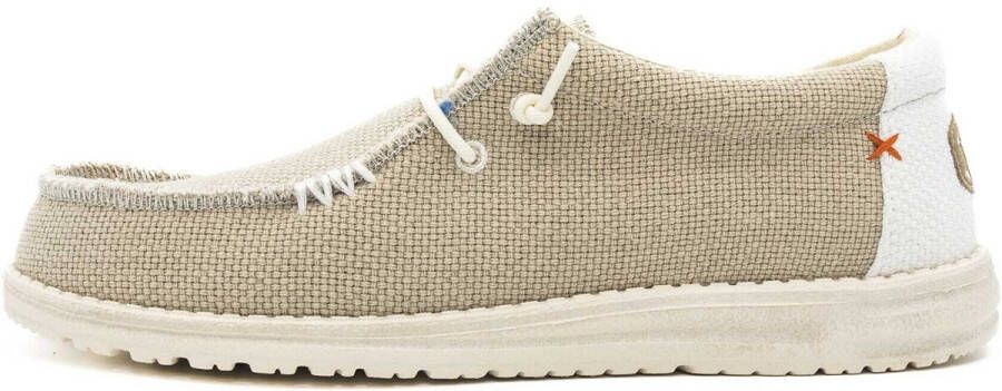 Hey Dude HEYDUDE Wally Braided Heren Instappers Off White | Wit | Katoen - Foto 15