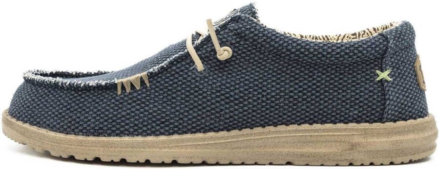 Hey Dude HEYDUDE Wally Braided Heren Instappers Blue Night Blauw HD40003-4NM - Foto 18