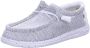 Hey Dude Klassieke Wally Sox Sneaker White Heren - Thumbnail 4