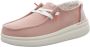 Hey Dude HEYDUDE Wendy Rise Veterschoenen roze Canvas Dames - Thumbnail 14