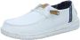 HEYDUDE Wendy Washed Canvas Dames Instapper White - Thumbnail 3