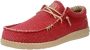 Hey Dude HEYDUDE Wally Braided Instappers rood Katoen - Thumbnail 16