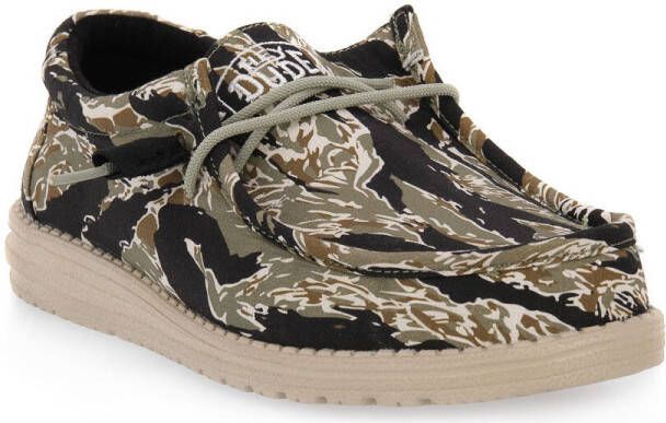 Hey Dude HEYDUDE Wally Camouflage Heren Instappers Tiger Stripe Camo - Foto 2