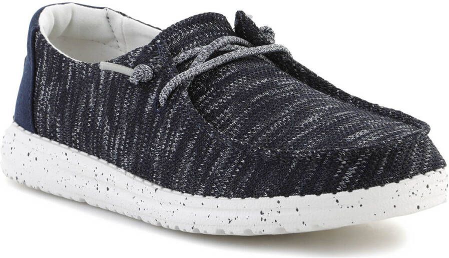 Hey Dude HEYDUDE Wendy Sox Dames Instappers Navy - Foto 6