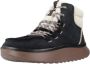 HEYDUDE Wendy Peak Apres Suede CozStit Dames Boots Black Tan - Thumbnail 2