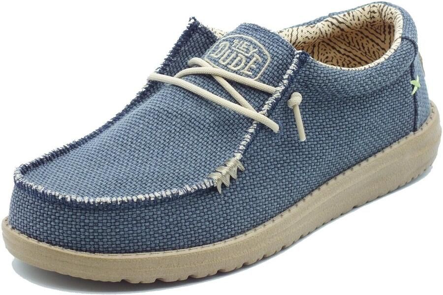 Hey Dude HEYDUDE Wally Braided Heren Instappers Blue Night Blauw HD40003-4NM - Foto 14