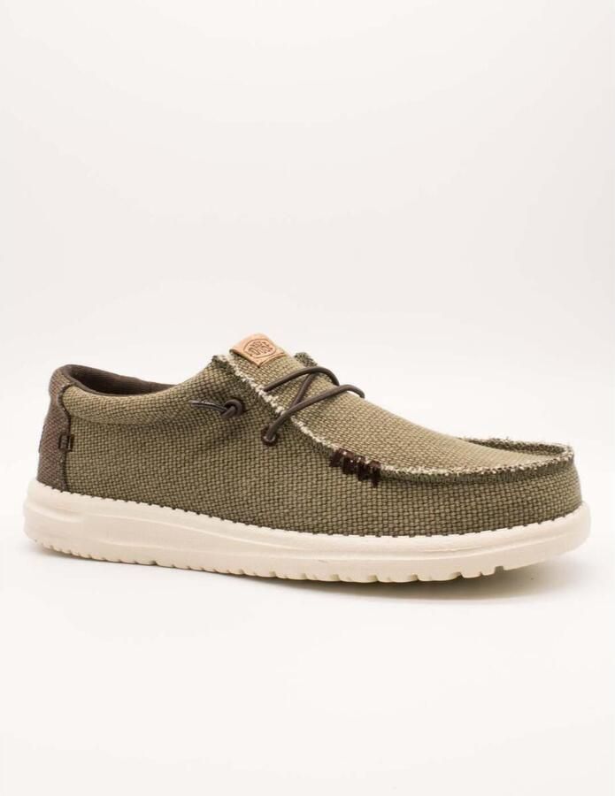 HEYDUDE Lage Sneakers 40003 Wally Braided Burnt - Foto 2