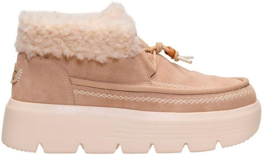 HEYDUDE Enkellaarzen 45638 AUSTIN EDGE LOUNGE SUEDE-0HX SESAME - Foto 2