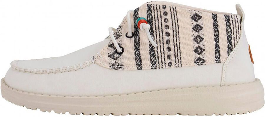 HEYDUDE Wendy Mid Boho Mix Dames Instappers Baja Cream - Foto 6