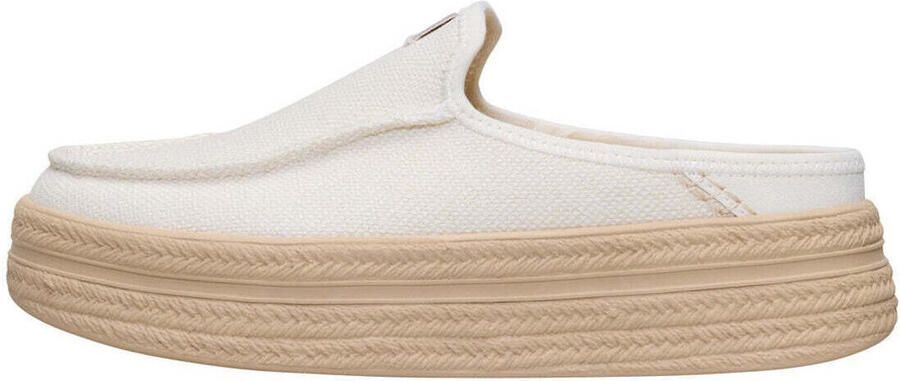 HEYDUDE Austin Lift Espadrille Woven Dames Instappers Egret