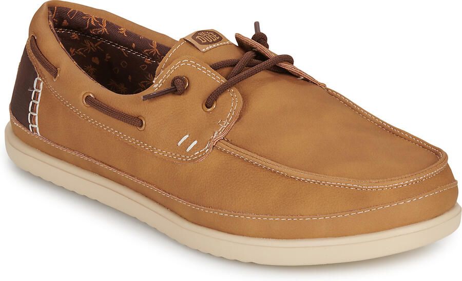 HEYDUDE Instappers Harbor Lo Classic Bone Brown Multi