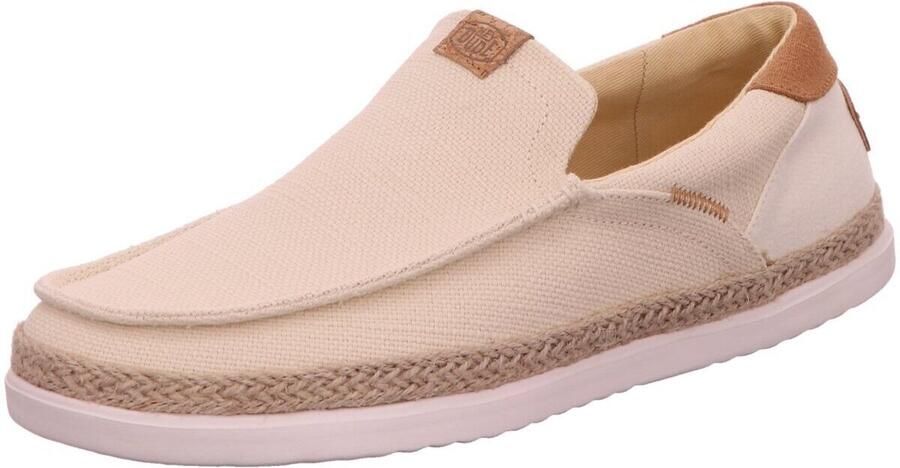 HEYDUDE Harbor Lo Heren Espadrille Loafer Egret Multi - Foto 2