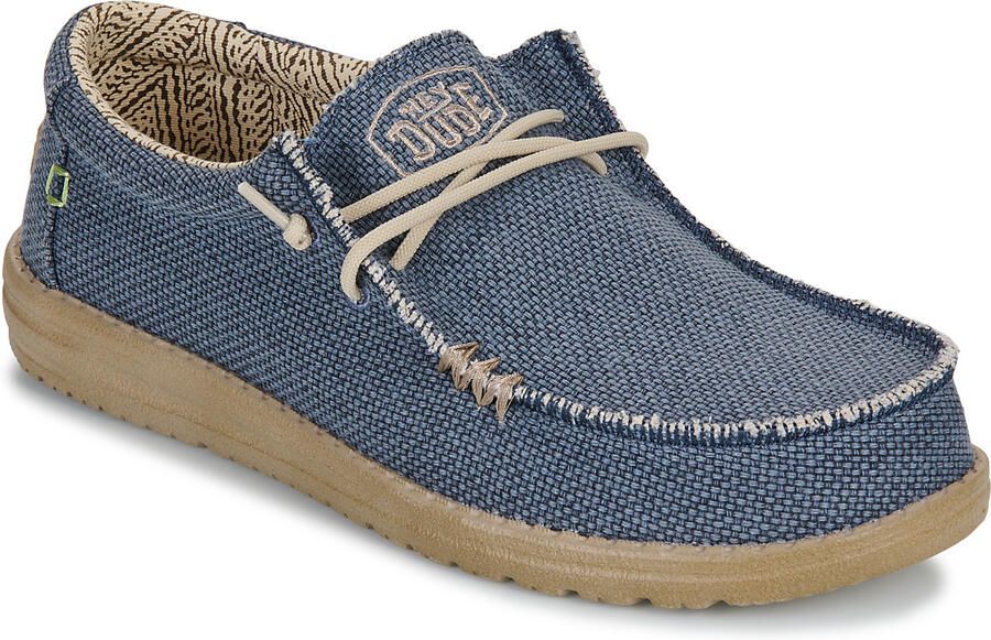 Hey Dude HEYDUDE Wally Braided Heren Instappers Blue Night Blauw HD40003-4NM - Foto 12
