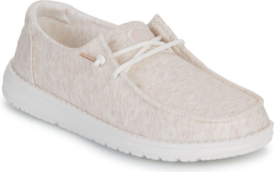 HEYDUDE Instappers Wendy Stretch Jersey Oatmeal