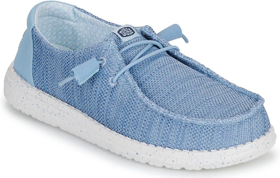 HEYDUDE Instappers Wendy Stretch Sox Blue Breeze