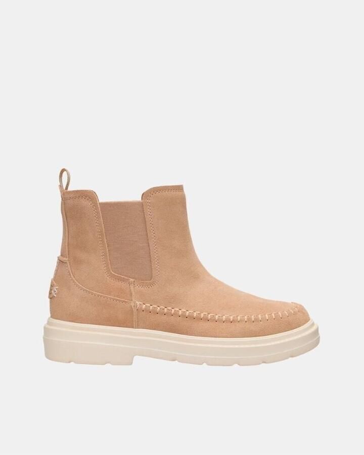HEYDUDE Enkellaarzen 45880 SIENNA CHELSEA BOOT SUEDE-0HX SESAME