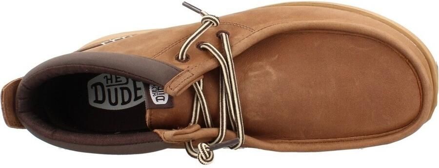 HEY DUDE Chukka Boots 'Wally Mid GripR Leather' bruin - Foto 2