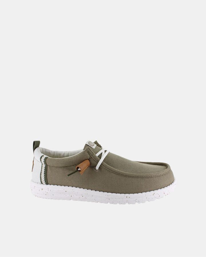 HEYDUDE Lage Sneakers 43086 WALLY CRAFT LINEN