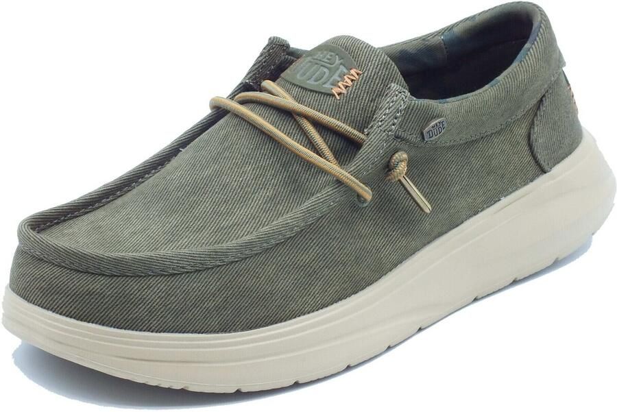 HEYDUDE Lage Sneakers 45113 Wally Comf Worn Burnt