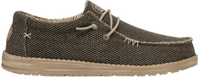 HEYDUDE Instappers Walli Braided Burnt HD40003-3CI Groen - Foto 12