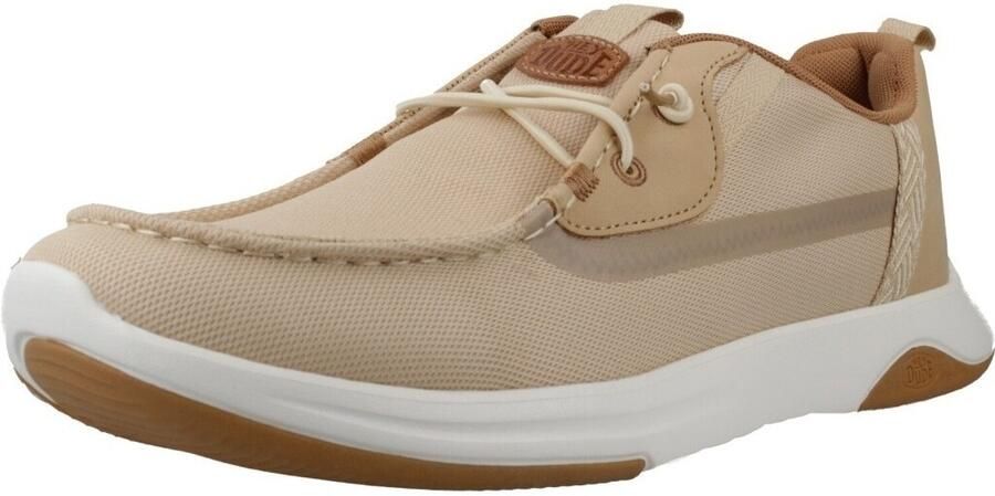 HEYDUDE Wally Drift Mesh Heren Instappers Irish Cream White - Foto 2