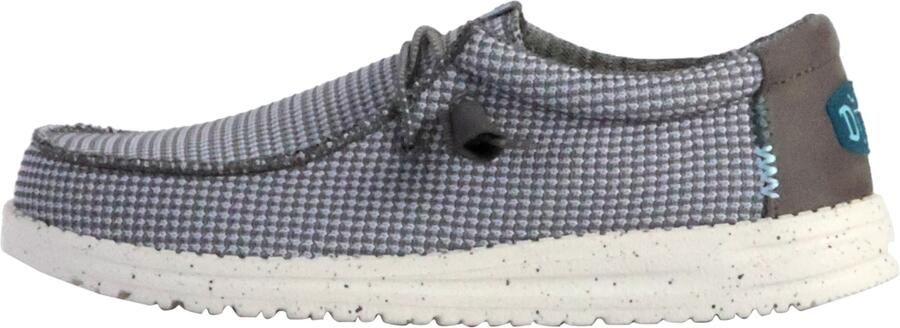 Hey Dude Sportieve Mesh Mocassin Schoenencollectie Gray Heren - Foto 11