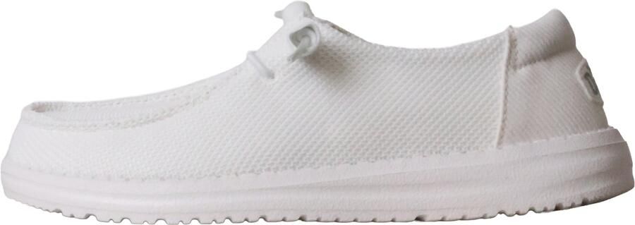 Hey Dude Wendy Stretch Sox Dames Mocassins Wit Eva Schuim Inlegzool Flex & Fold Technologie - Foto 5