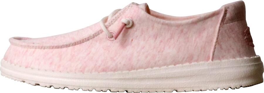 HEYDUDE Wendy Stretch Jersey Dames Instappers Light Pink - Foto 2