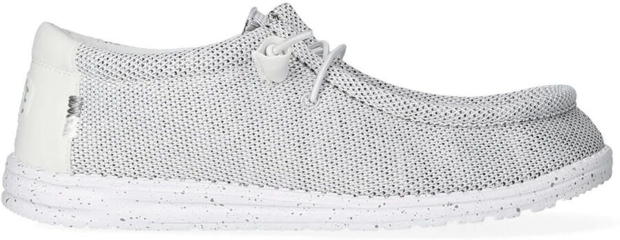 HEYDUDE Mocassins 40019-1KA Wally Sox Stone White - Foto 2