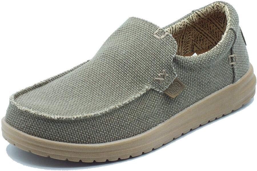 HEYDUDE Instappers Heren Mikka Braided Maat: 44 Materiaal: Textiel Kleur: Groen - Foto 10