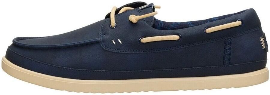 HEYDUDE Mocassins 45139 HARBOR LO CLASSIC-4ZQ NAVY BLAZER BOULDE R TAN