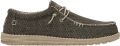 Hey Dude HEYDUDE Wally Braided Heren Instappers Army Groen HD40003-3VE - Groen