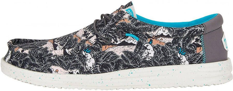 HEYDUDE Wally H2O Heren Instappers Tropical Black Tropical - Foto 4